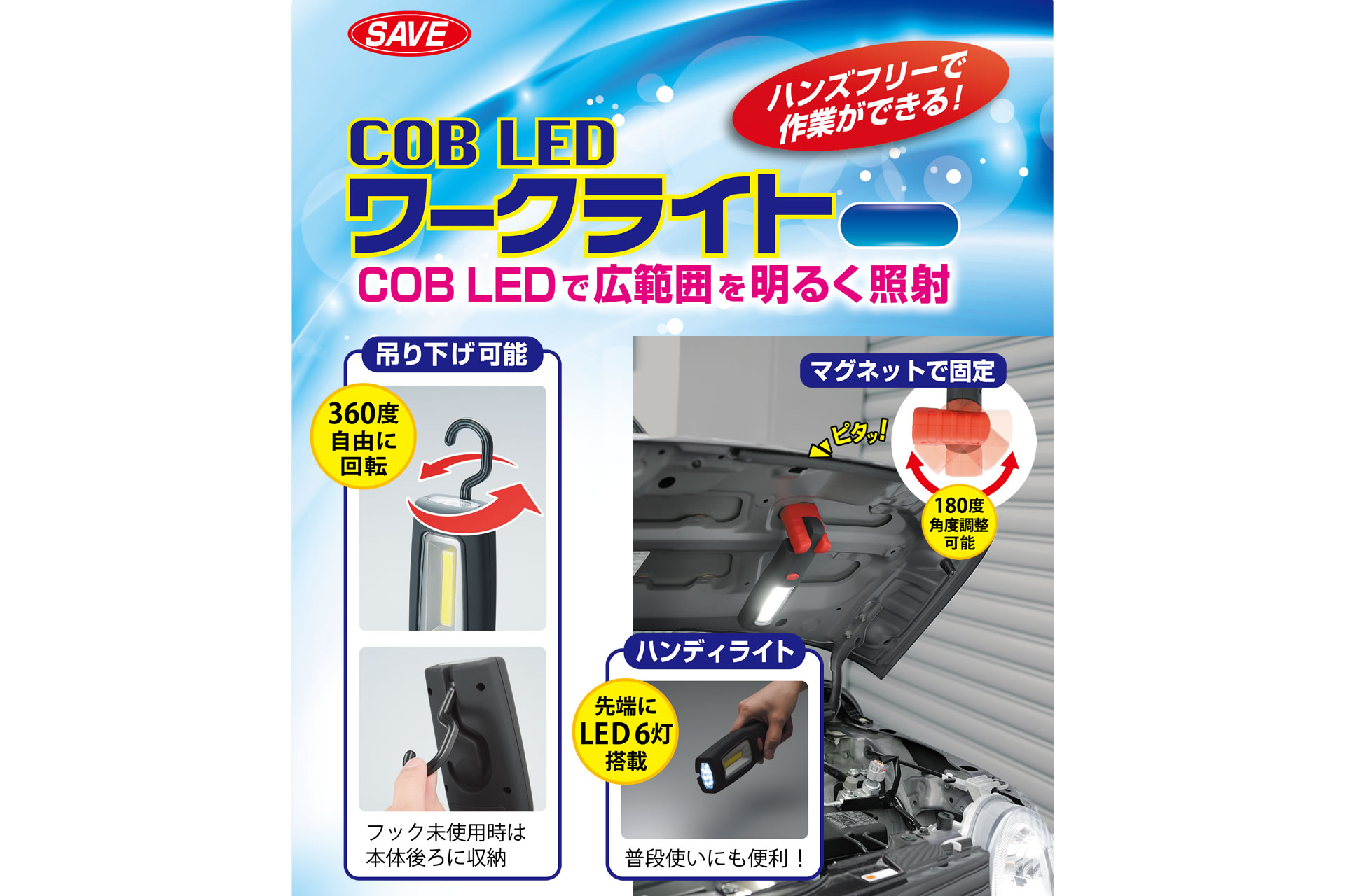COB LED ワークライト